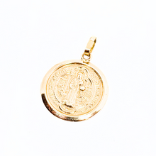 Load image into Gallery viewer, 19.2Kt Gold Saint Benedict Medal