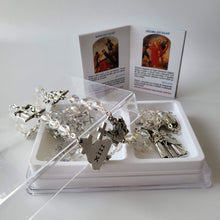 Load image into Gallery viewer, Stations of the Cross Crystal Rosary