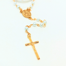 Load image into Gallery viewer, Blue Pearl Rosary