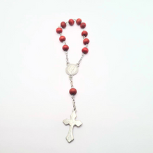 Load image into Gallery viewer, How to pray the Rosary - Rose Scented Decade Rosary