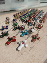 Load image into Gallery viewer, Cloisonné Decade Rosary Bracelet