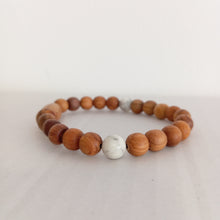 Load image into Gallery viewer, Saint Anthony Wood Bracelet