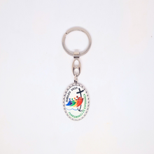Load image into Gallery viewer, Jubilee Oval Keychain