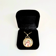 Load image into Gallery viewer, Our Lady of Fatima Necklace - Zirconia
