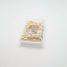 Load image into Gallery viewer, Pearl Rosary with Apparitions of Our Lady of Fatima Medals and Terra of Fatima