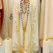 Load image into Gallery viewer, Premium Blue and Golden Rosary of Fatima