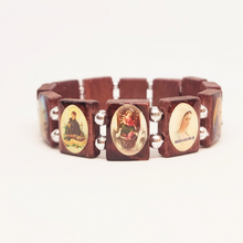 Load image into Gallery viewer, Saints Wood Bracelet