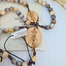 Load image into Gallery viewer, Seeds Rosary - Tears of Our Lady of Fatima