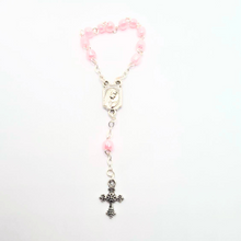 Load image into Gallery viewer, Statue - Pink Decade Rosary