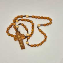 Load image into Gallery viewer, Wood Simple Rosary