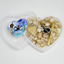 Load image into Gallery viewer, Apparitions Centennial Cream & Gold Murano Rosary