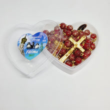 Load image into Gallery viewer, Apparitions Centennial Red & Gold Murano Rosary