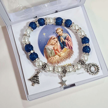 Load image into Gallery viewer, Christmas Bracelet - Blue