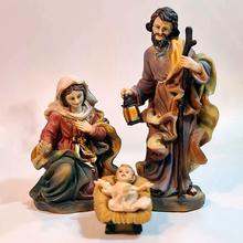 Load image into Gallery viewer, Classic Nativity Scene - 3 Pieces | 4.13'' | 10.5cm