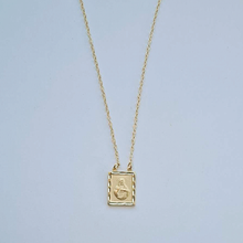 Load image into Gallery viewer, Golden Scapular - Our Lady of Mount Carmel and Sacred Heart of Jesus