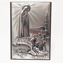 Load image into Gallery viewer, Our Lady of Fatima Plaque - 4.96 inch | 12,6cm