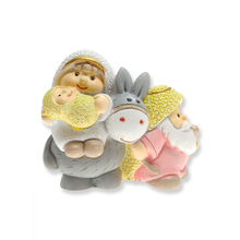 Load image into Gallery viewer, Colored Nativity Set - Flight to Egypt | 3.35'' | 8.5cm