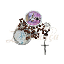 Load image into Gallery viewer, Rose Petals Rosary of Fatima