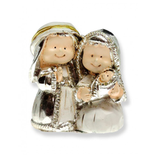 Load image into Gallery viewer, Silver Nativity Scene | 1.38'' | 3.5cmSilver Nativity Scene | 1.57'' | 4cm