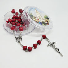 Load image into Gallery viewer, Wood Rose Rosary