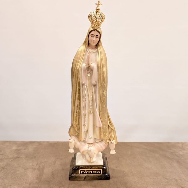 Our Lady of Fatima - Golden Special Edition - 11.8'' | 30cm