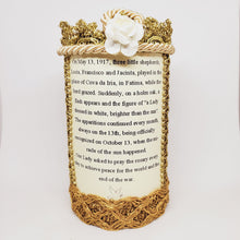 Load image into Gallery viewer, Our Lady of Fatima Candle holder
