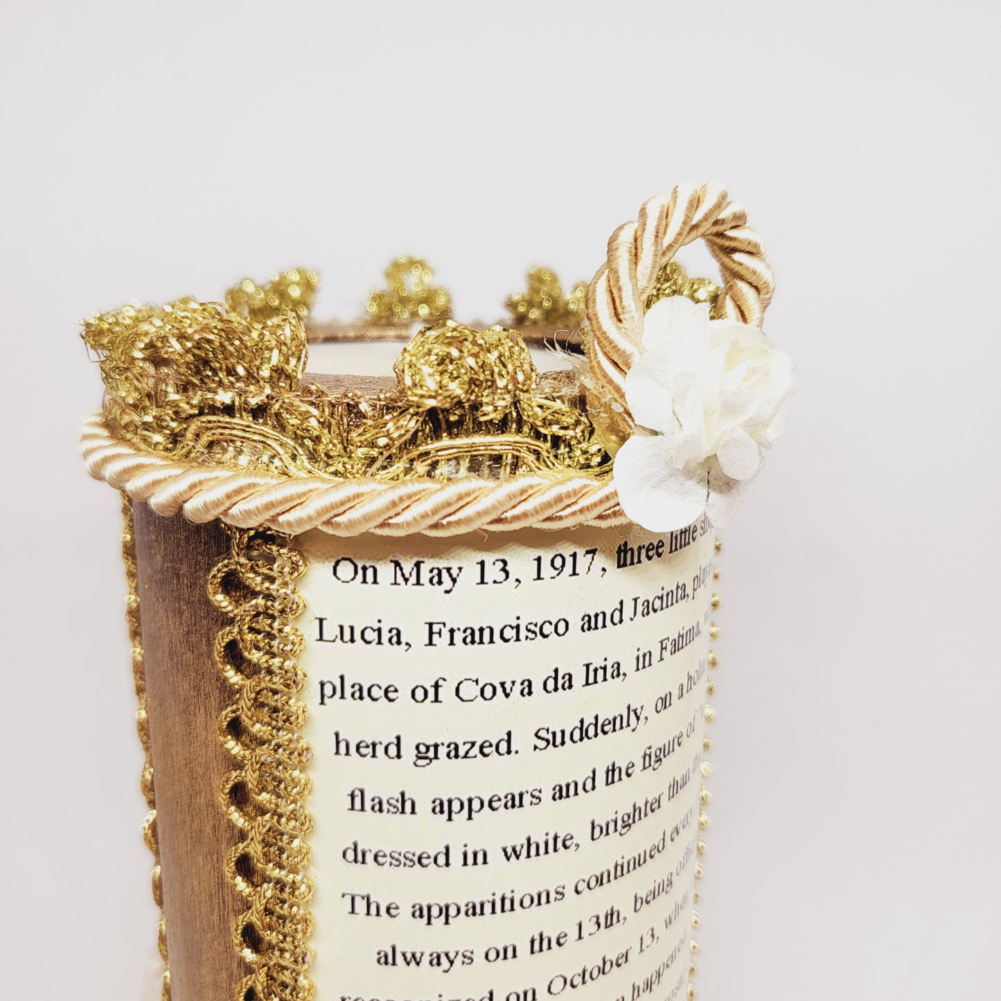 Porta-vela Nossa Senhora de Fátima