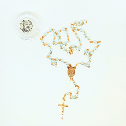 Blue Pearl Rosary