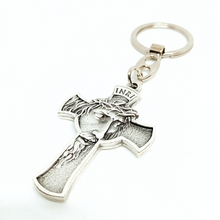 Load image into Gallery viewer, Face of Christ Metal Keychain
