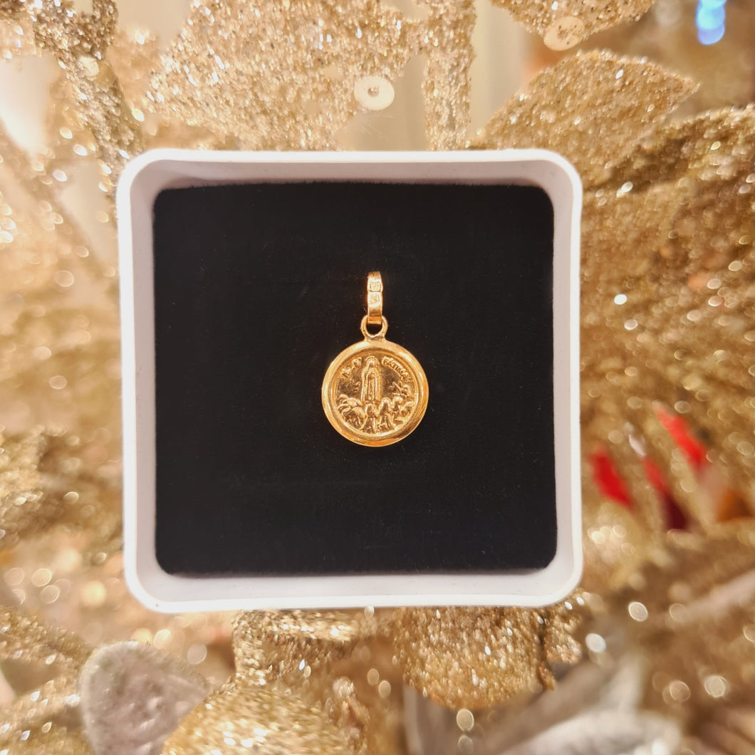 Gold medal - Our Lady of Fatima (Gold 19.2Kt)
