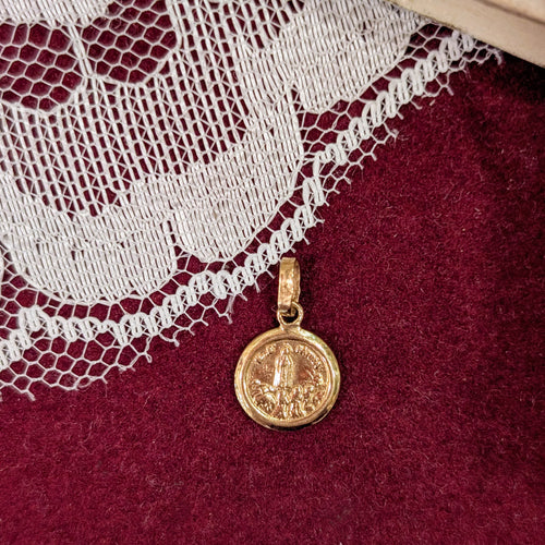 Gold medal - Our Lady of Fatima (Gold 19.2Kt)