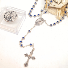 Load image into Gallery viewer, Heart-Shaped Bead Rosary [2 colors]
