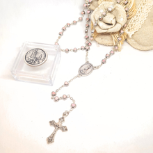 Load image into Gallery viewer, Heart-Shaped Bead Rosary [2 colors]
