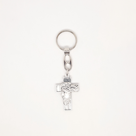 Holy Face Keychain [Silver]