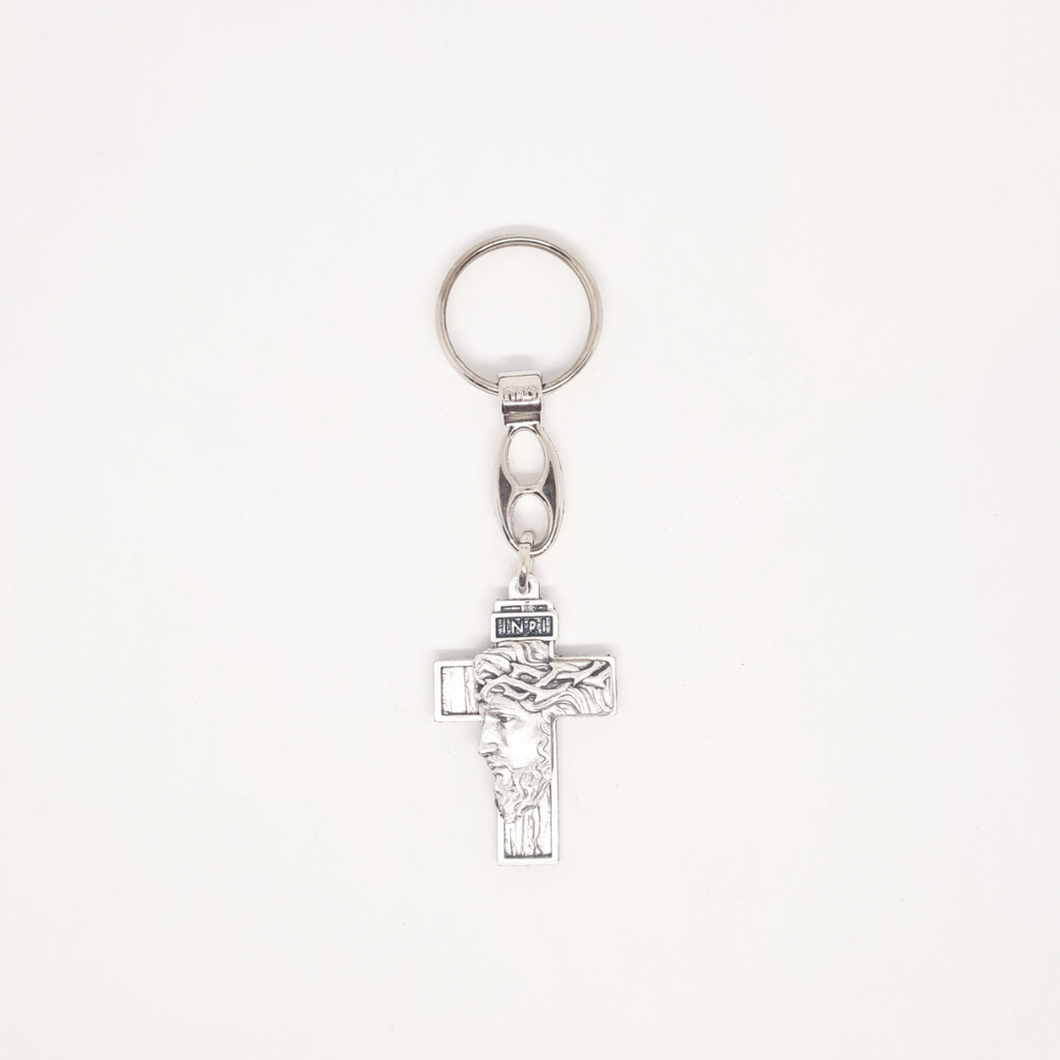 His Face Keychain [Silver]