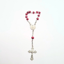 Load image into Gallery viewer, How to pray the Rosary - Rose Scented Decade Rosary
