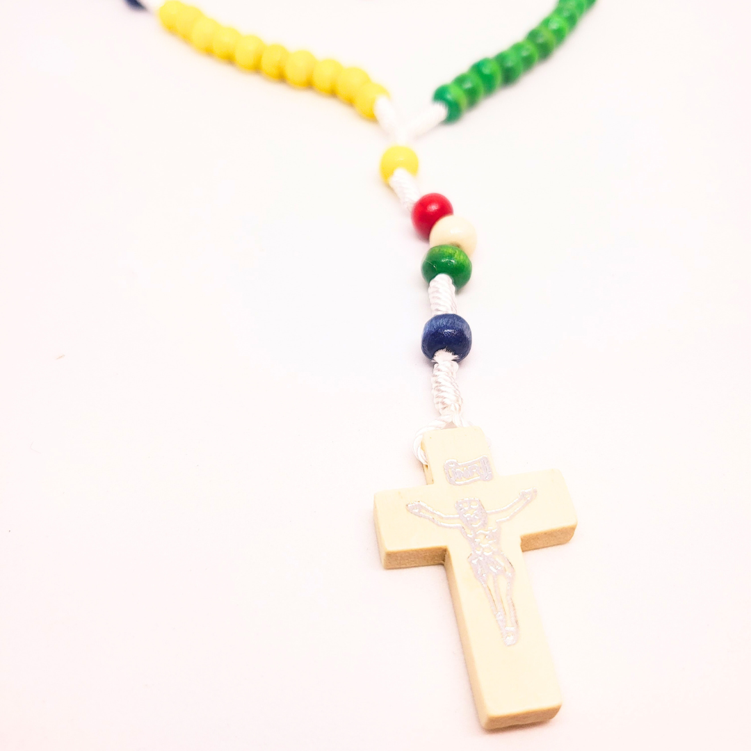 Missionary's Rosary [5 continents' colors]