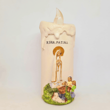 Load image into Gallery viewer, Our Lady’s Light - Fatima Apparition Candle (4.3&#39;&#39; | 11 cm)
