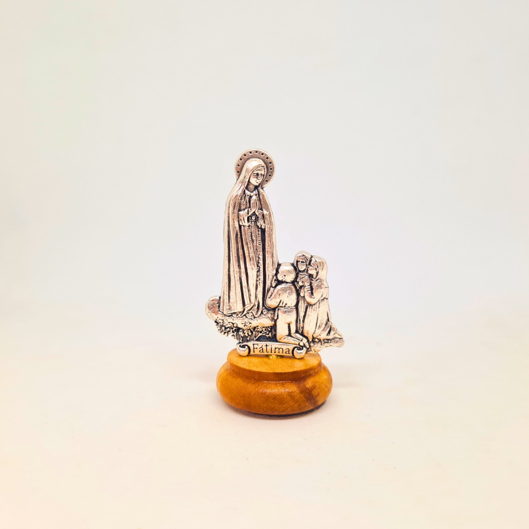Our Lady of Fatima Vehicle Statue