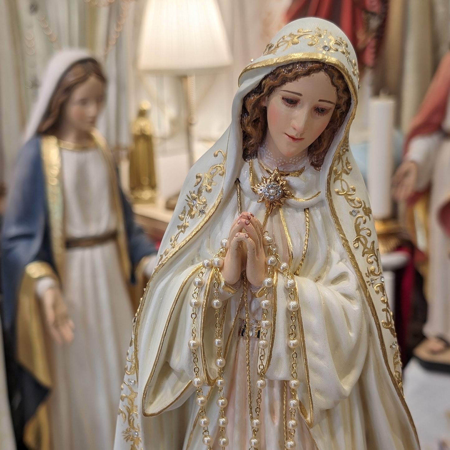 Our Lady of Fatima - Holm Oak [Wood]