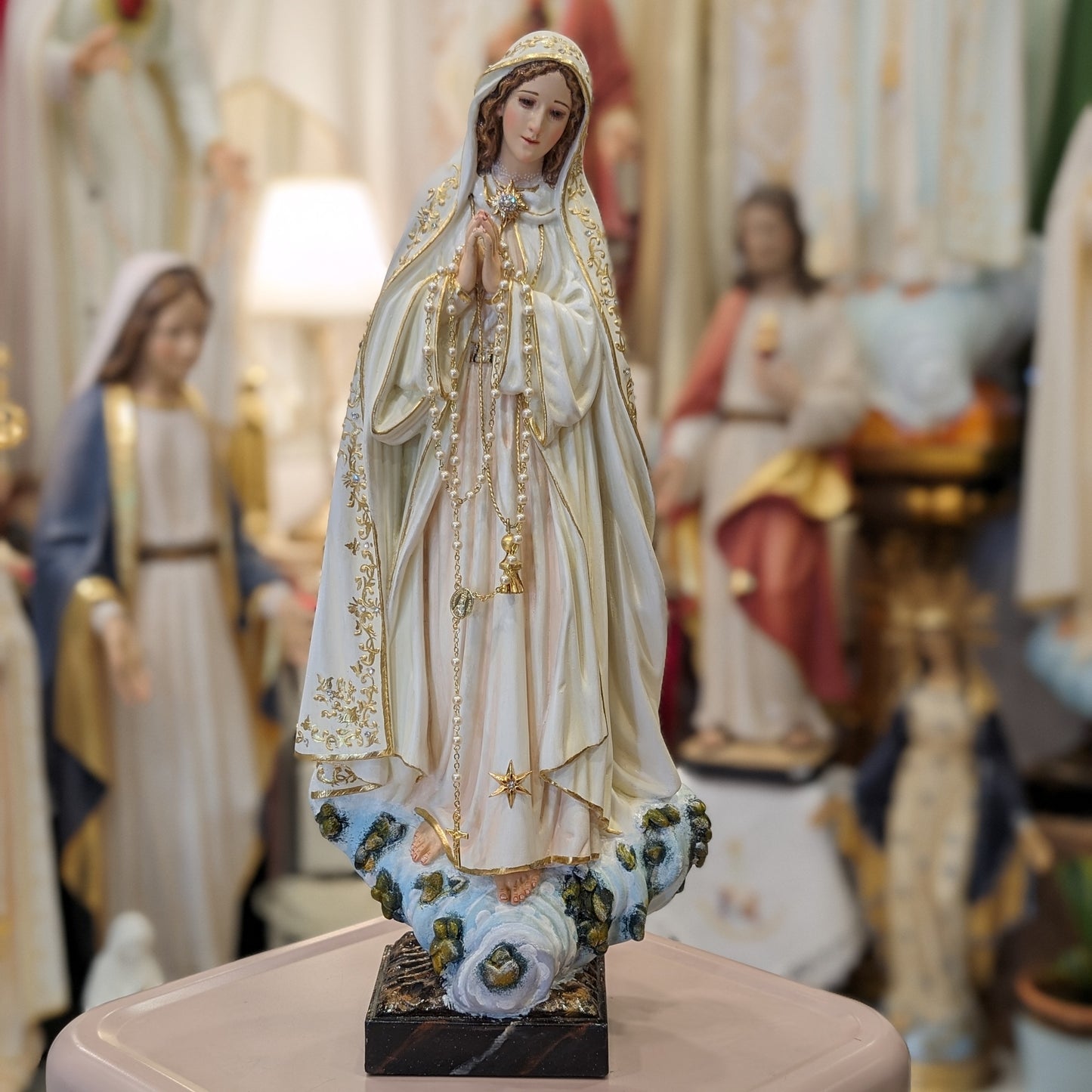 Our Lady of Fatima - Holm Oak [Wood]