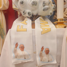Load image into Gallery viewer, Pope Francis Blessed Scarf
