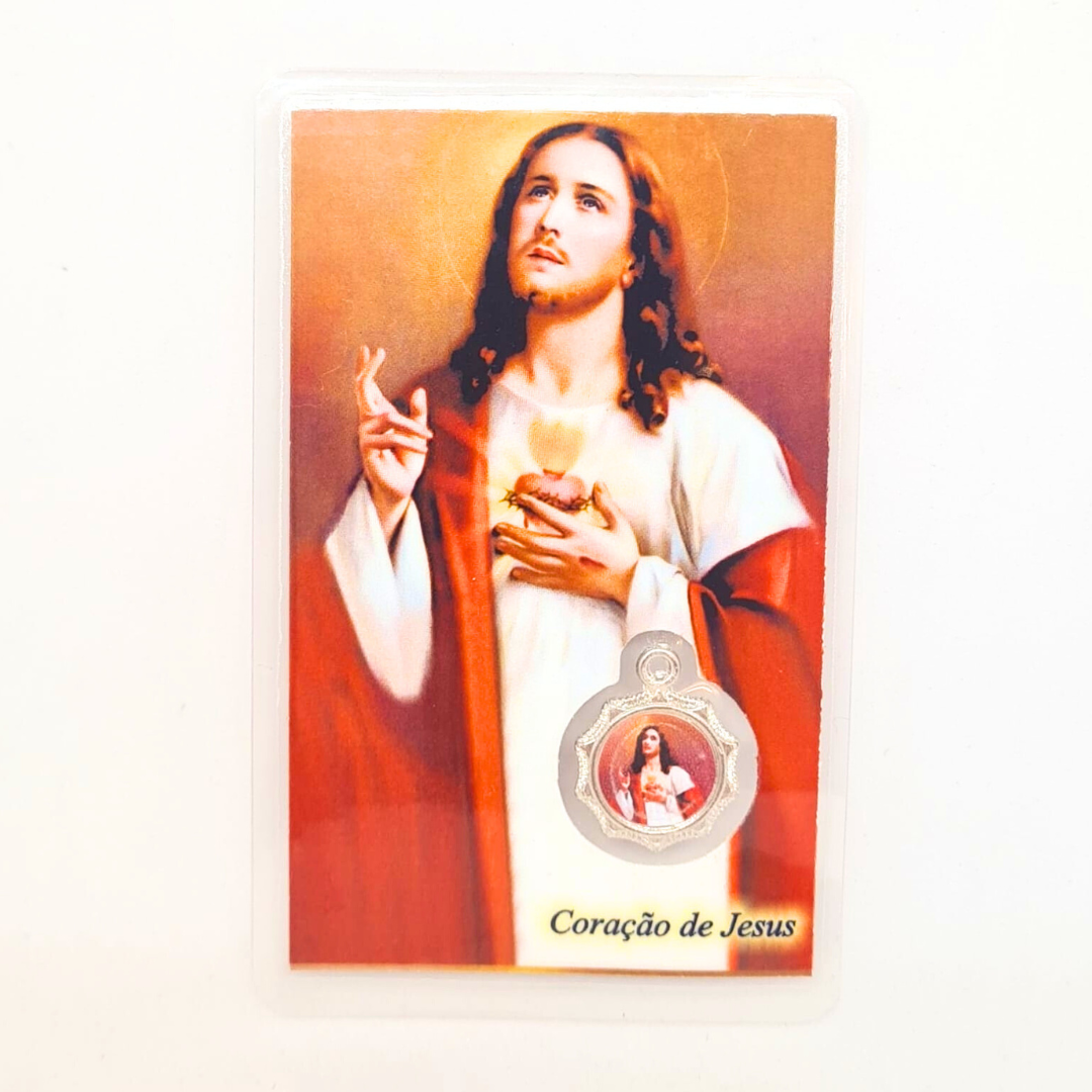 Prayer Card - Sacred Heart of Jesus