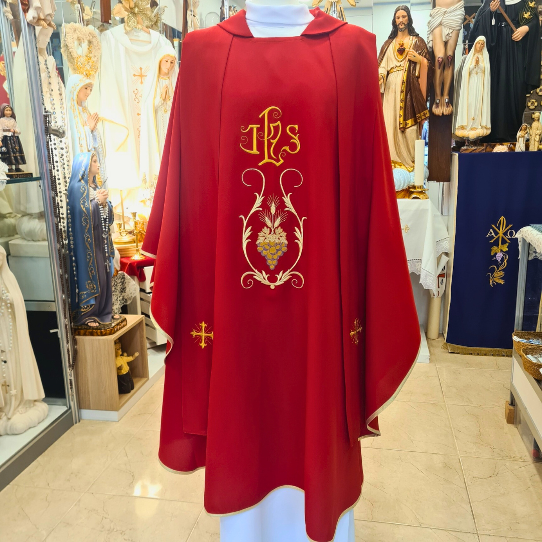 Red Chasuble