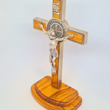 Load image into Gallery viewer, Saint Benedict Standing Crucifix [5.3&#39;&#39; | 13,5cm]
