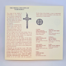 Load image into Gallery viewer, Saint Benedict Standing Crucifix [5.3&#39;&#39; | 13,5cm]
