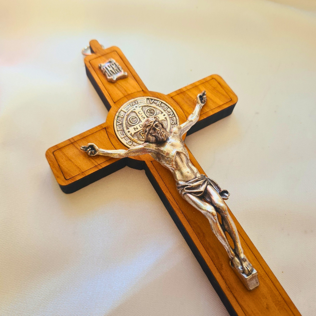 Saint Benedict Wall Crucifix
