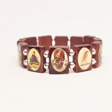 Load image into Gallery viewer, Saints Wood Bracelet
