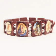 Load image into Gallery viewer, Saints Wood Bracelet
