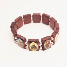 Load image into Gallery viewer, Saints Wood Bracelet
